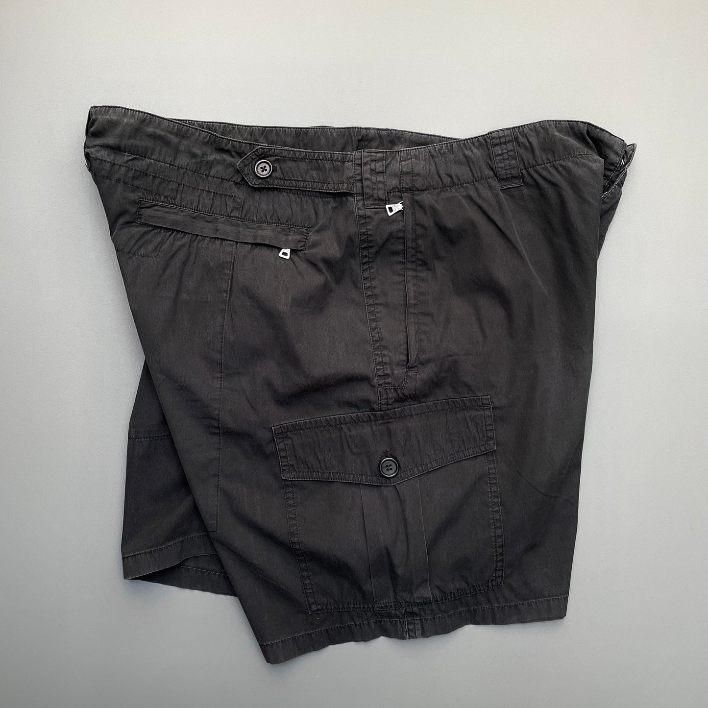 Prada Sport Black 00s Cargo Shorts