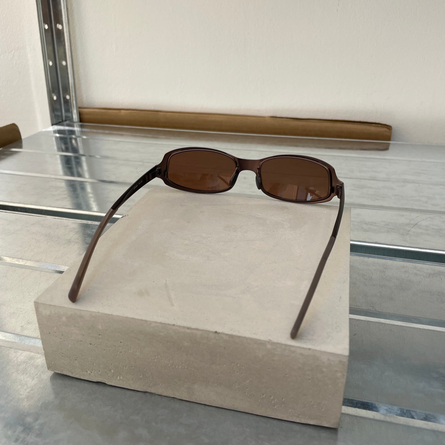 Prada Brown 00s Women's Micro Sunglasses