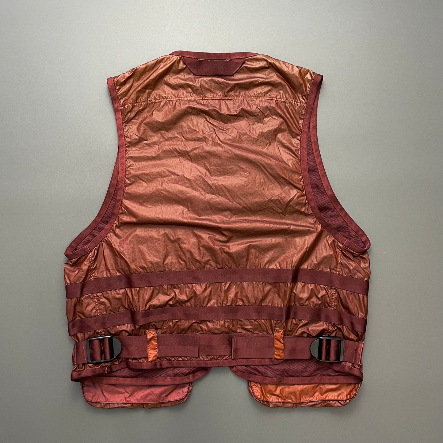 C.P. Company Orange CS II Garment Dyed Tactical Gilet Vest