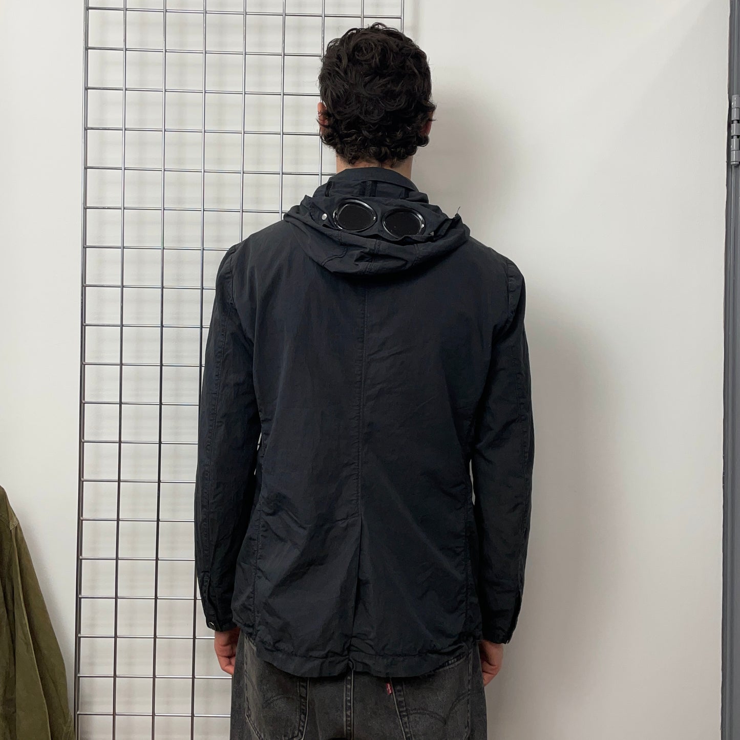 C.P. Company Dark Grey SS08 Detachable Goggle Hood Field Jacket