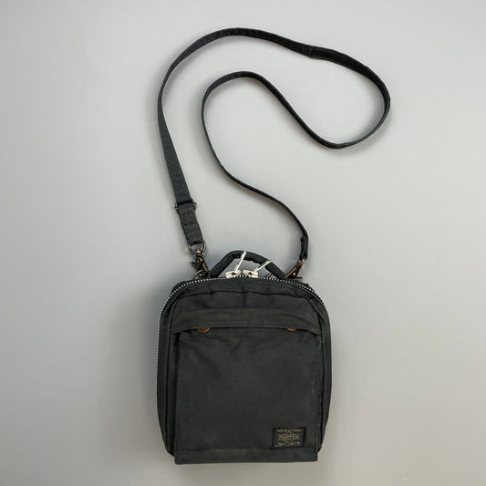 Porter Yoshida & Co. Black Canvas Crossbody Side Bag