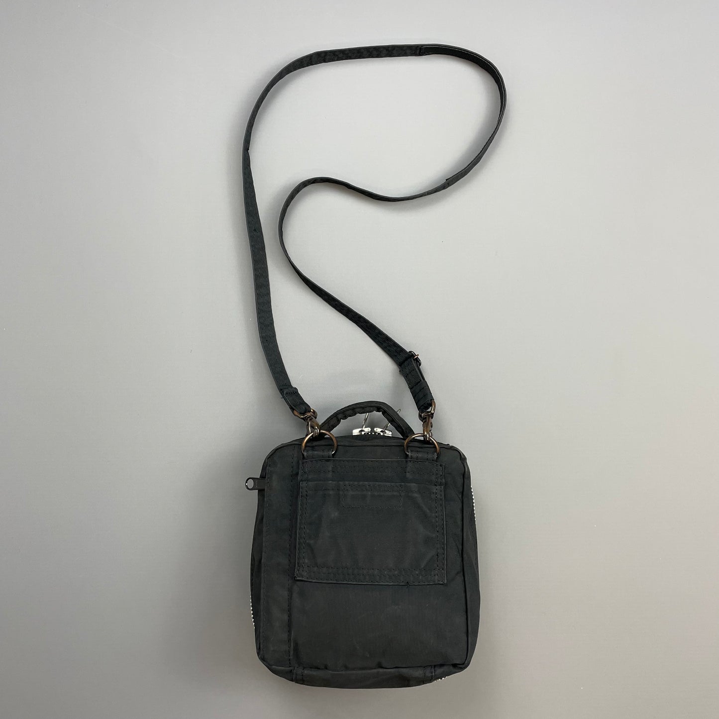 Porter Yoshida & Co. Black Canvas Crossbody Side Bag