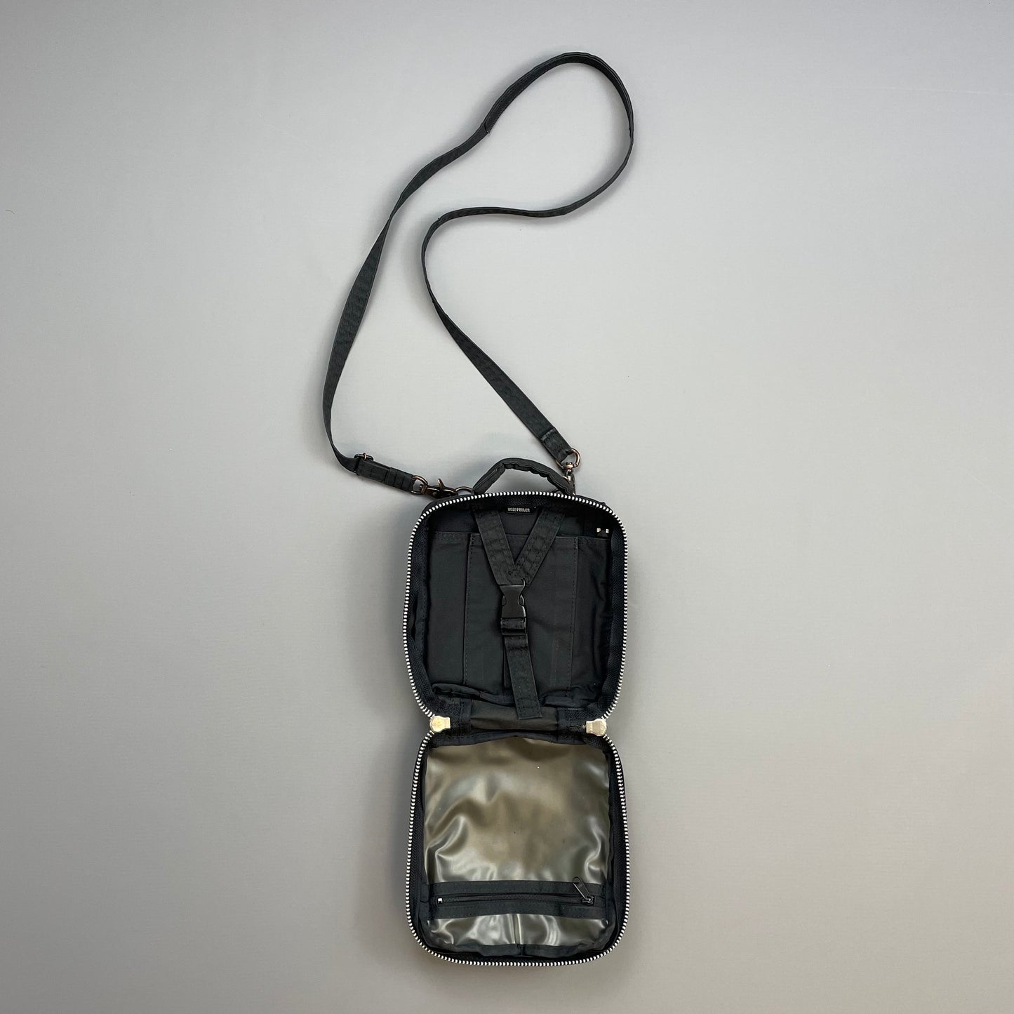Porter Yoshida & Co. Black Canvas Crossbody Side Bag