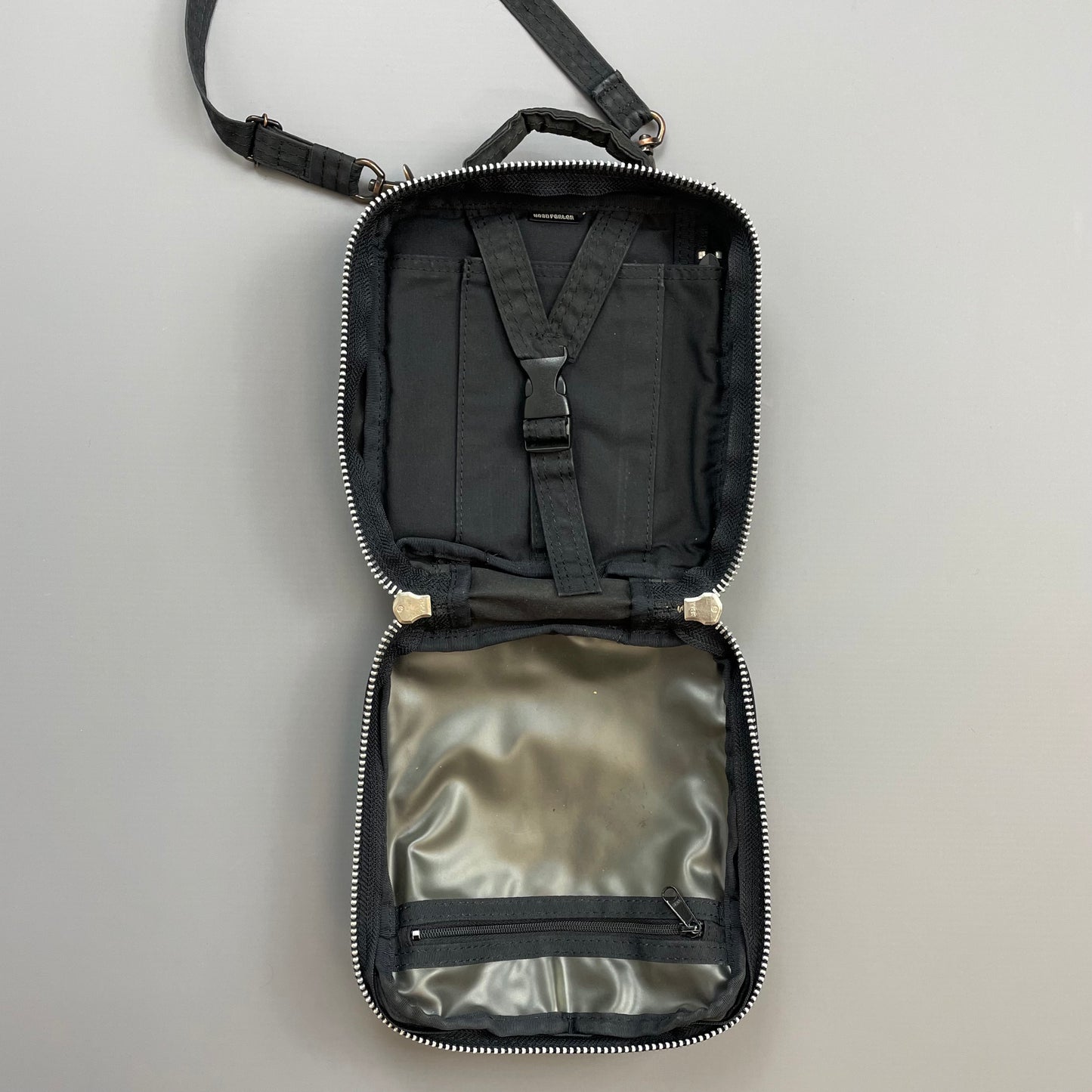 Porter Yoshida & Co. Black Canvas Crossbody Side Bag