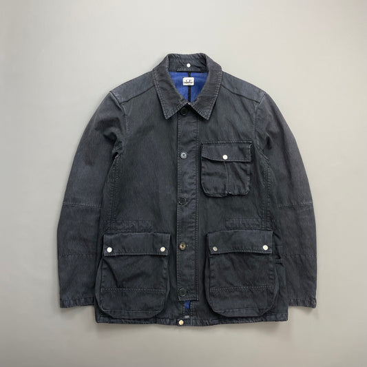 C.P. Company Navy/Grey SS09 Spalmatura Cotton Canada Italiana Field Jacket
