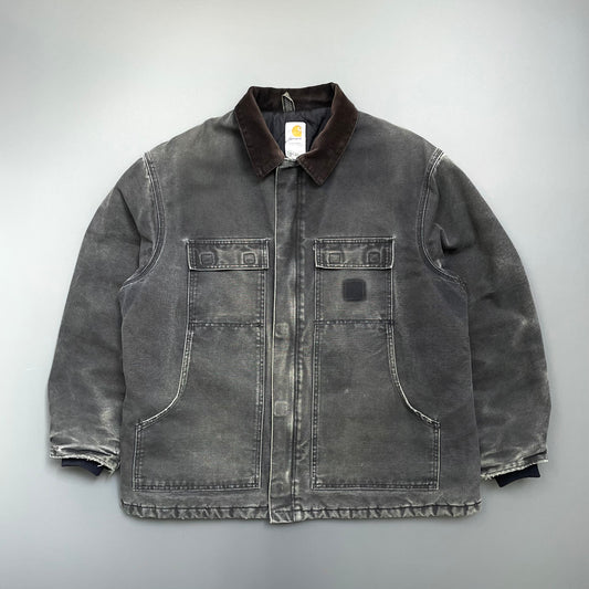 Carhartt Black 2011 Arctic Quilted Chore Jacket