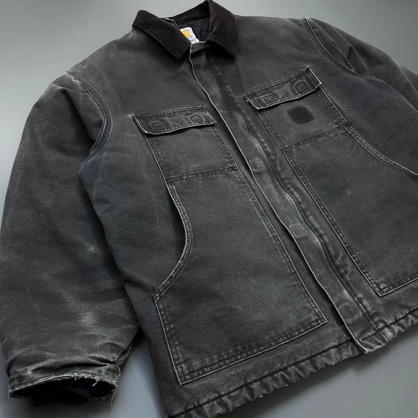 Carhartt Black 2011 Arctic Quilted Chore Jacket