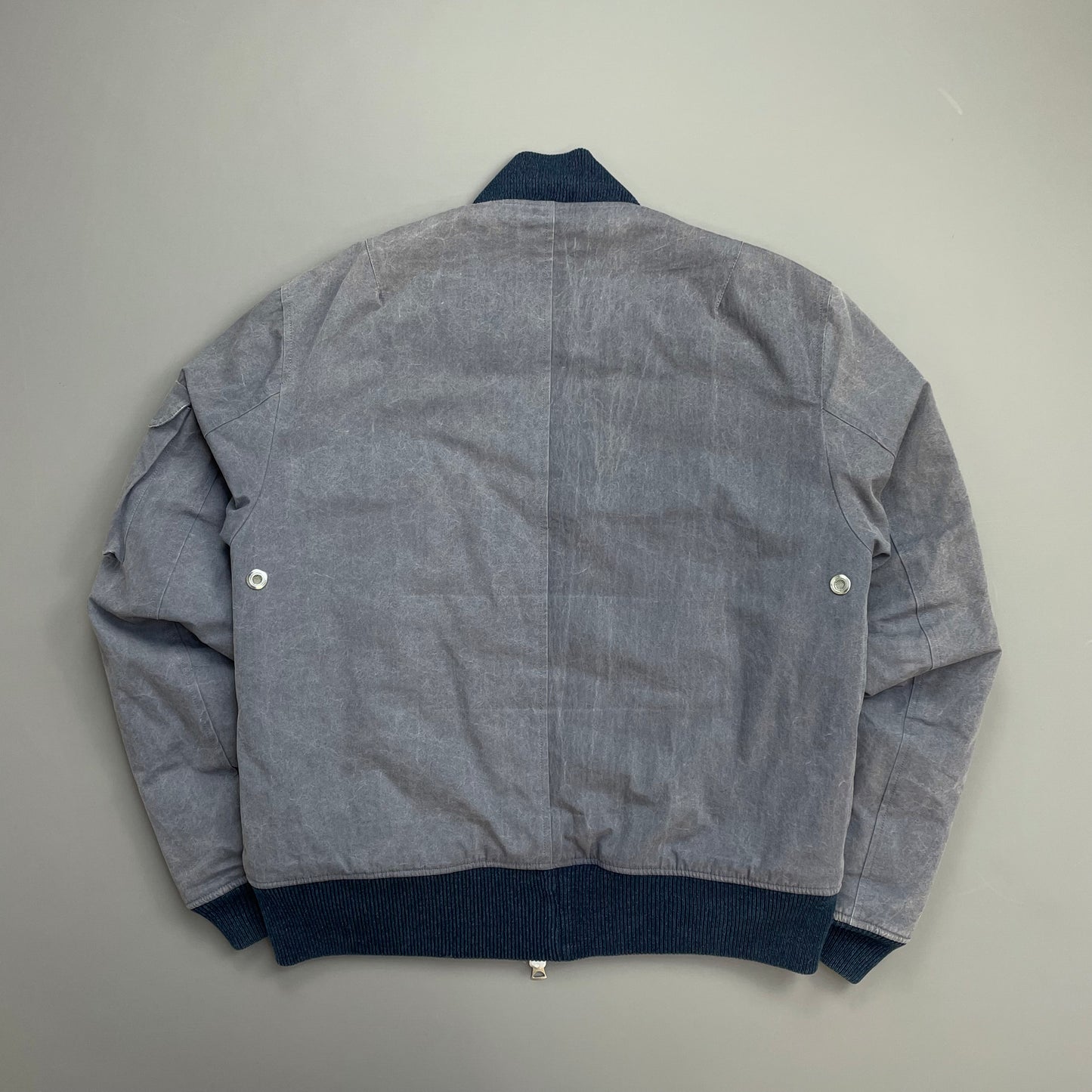 Our Legacy Lavender Purple AW15 Pigment-Dye Nylon Padded Bomber Jacket