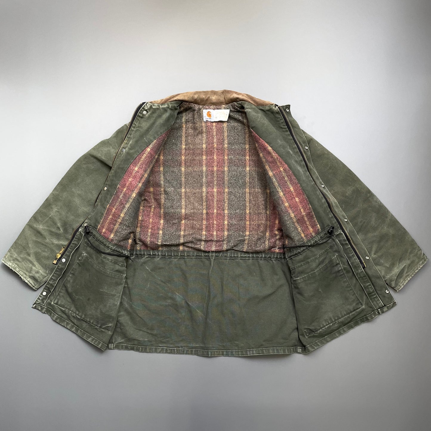 Carhartt Khaki 90s Lined Chore Jacket