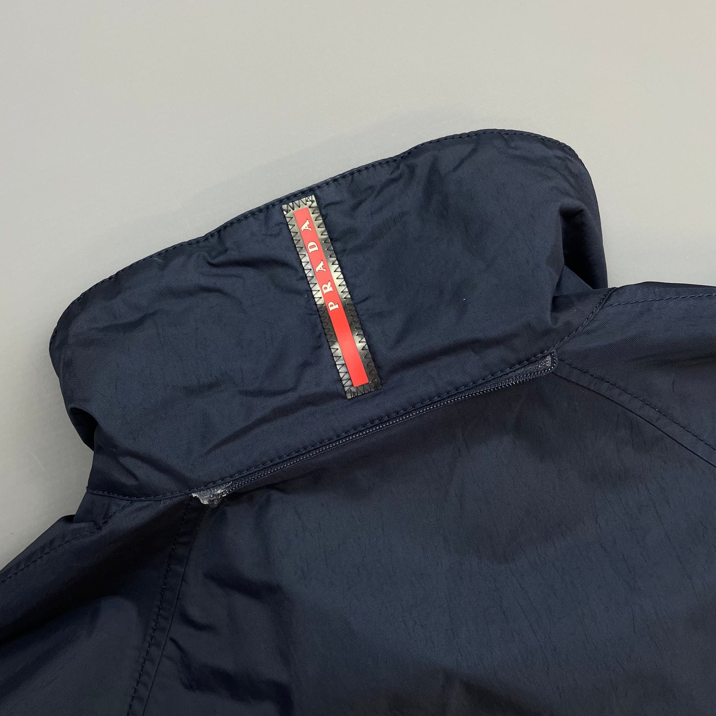 Prada Sport 2006 Navy Active Sport Nylon Padded Ski Jacket