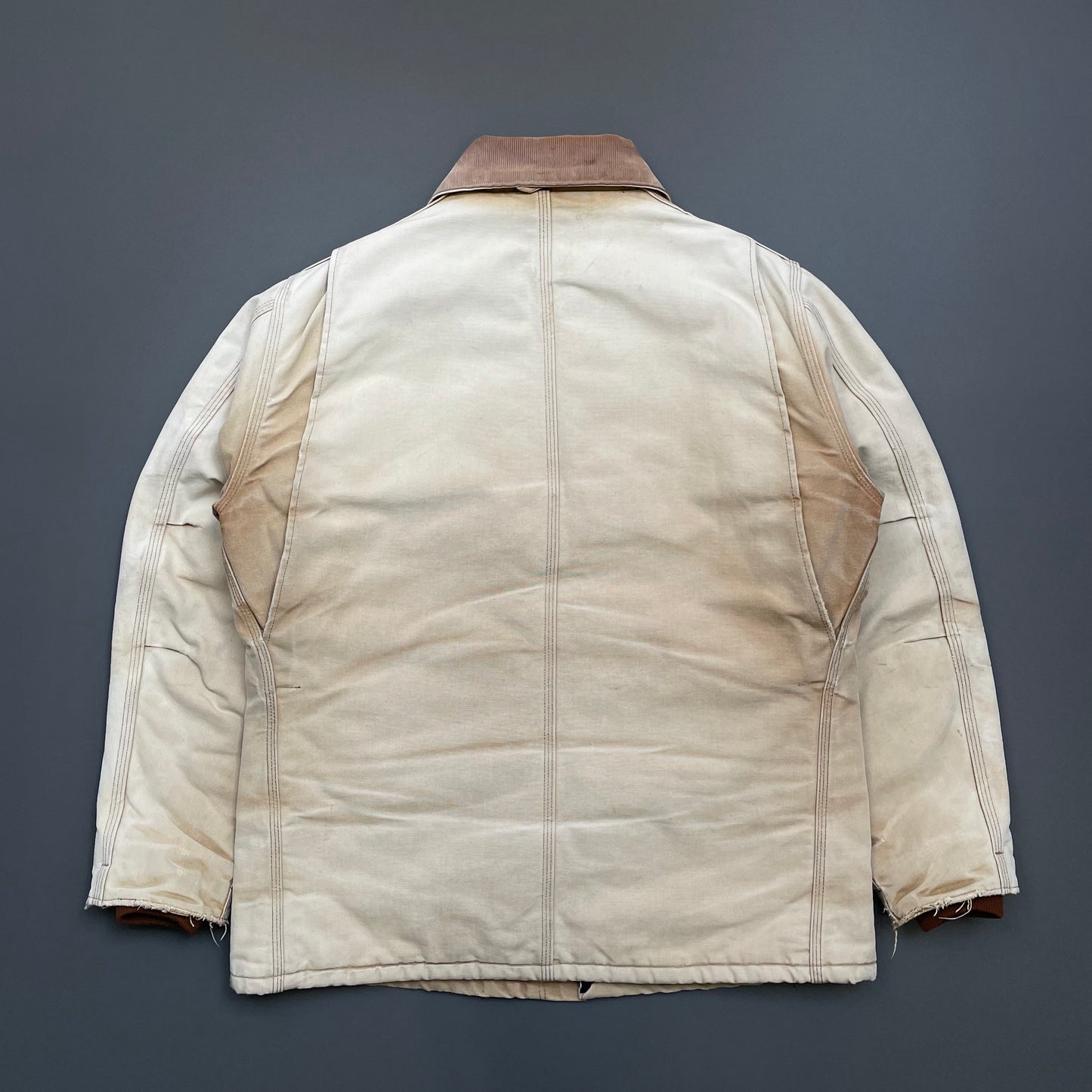 Carhartt Beige 00s Arctic Quilted Chore Jacket