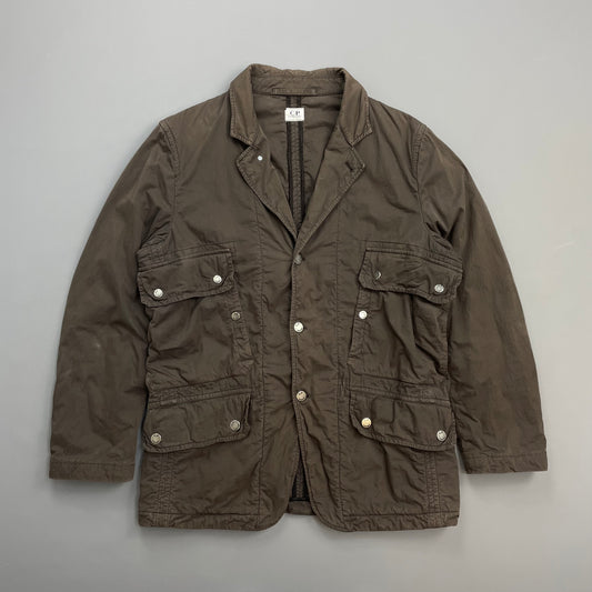 C.P. Company Brown AW07 Cotton Tailored Multi-Pocket Field Jacket