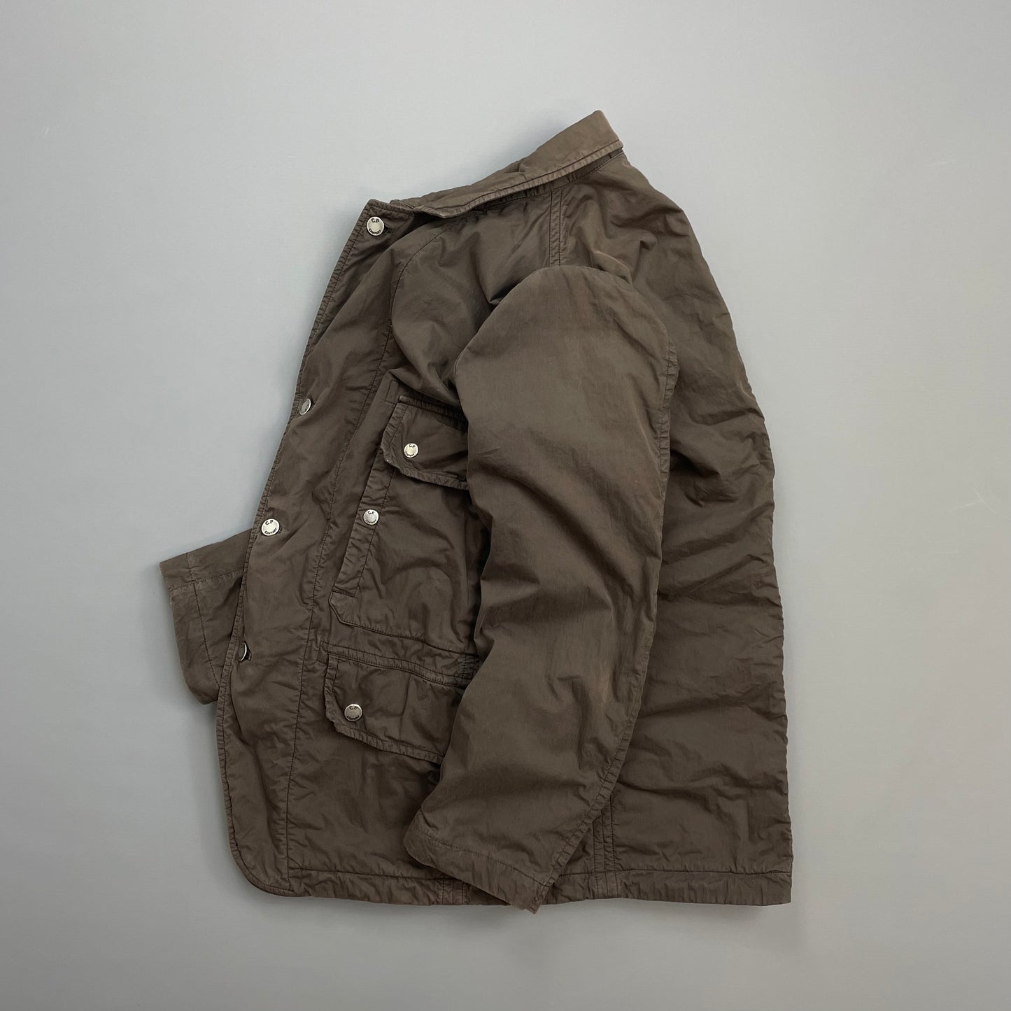C.P. Company Brown AW07 Cotton Tailored Multi-Pocket Field Jacket