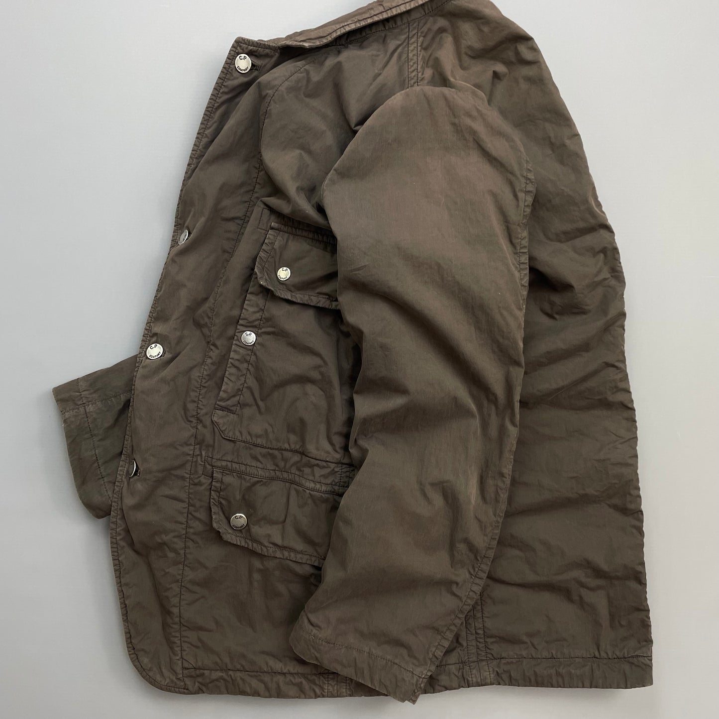 C.P. Company Brown AW07 Cotton Tailored Multi-Pocket Field Jacket