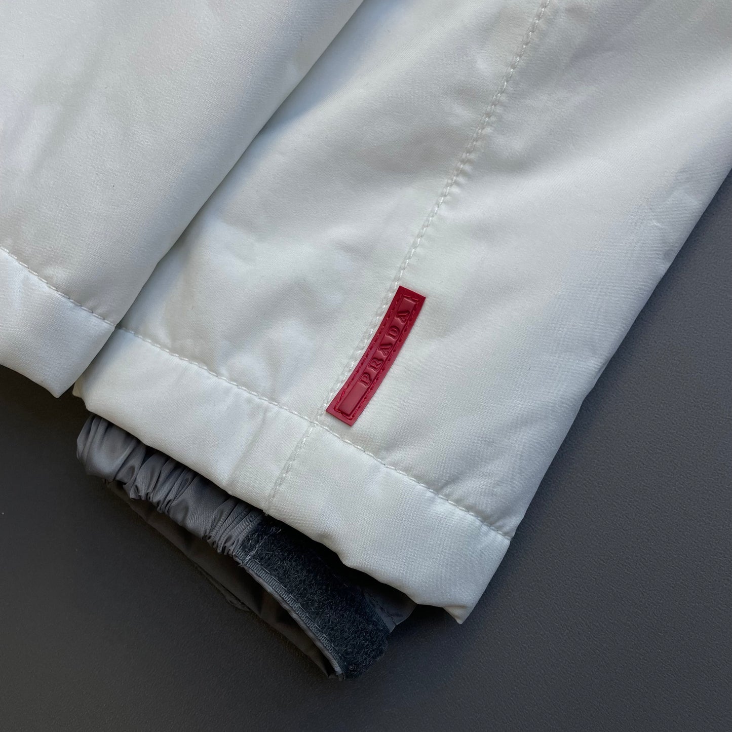 Prada Sport White 00s Women's Padded Goretex Ski Jacket