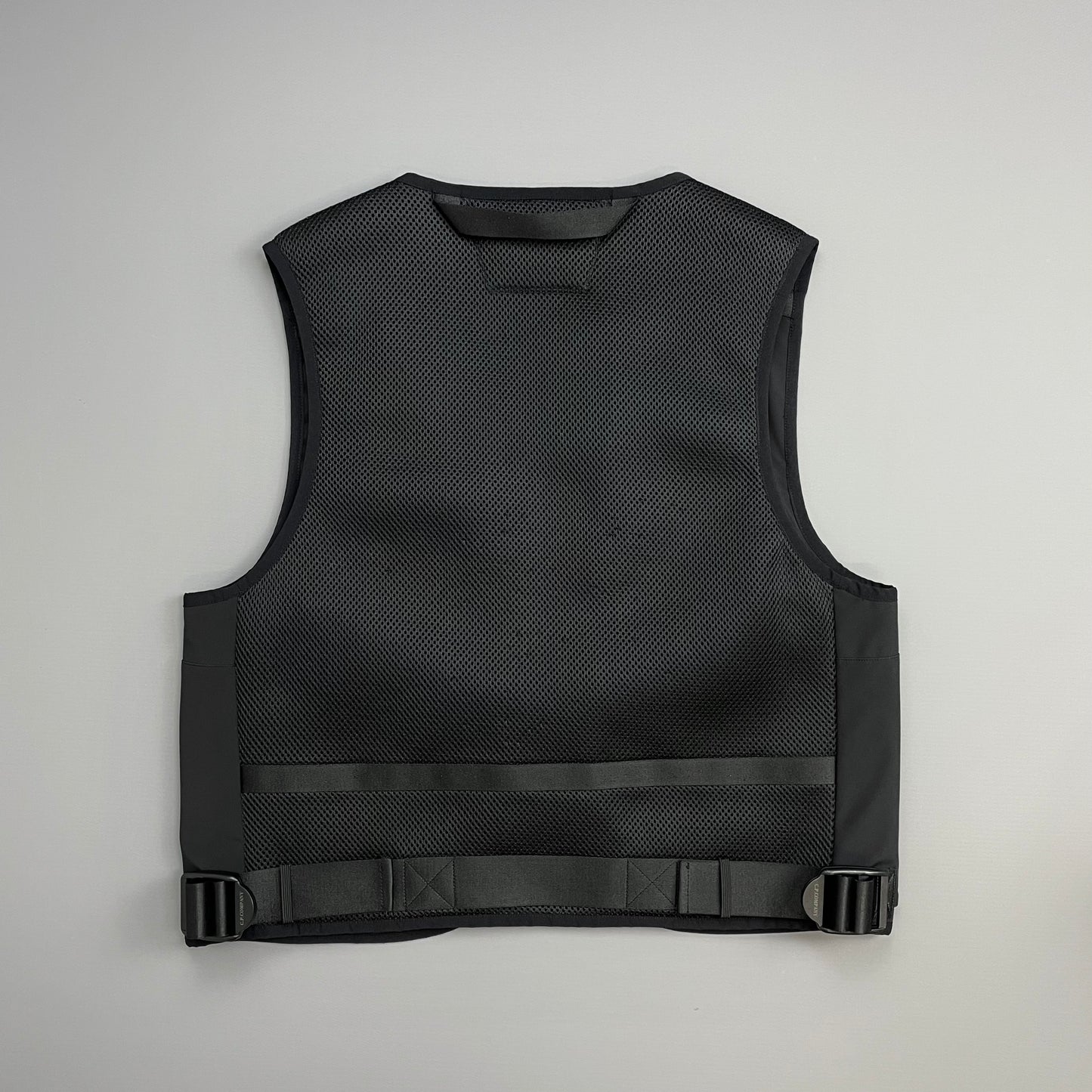 C.P. Company Black 'C.P. Shell' Tactical Lens Gilet Vest