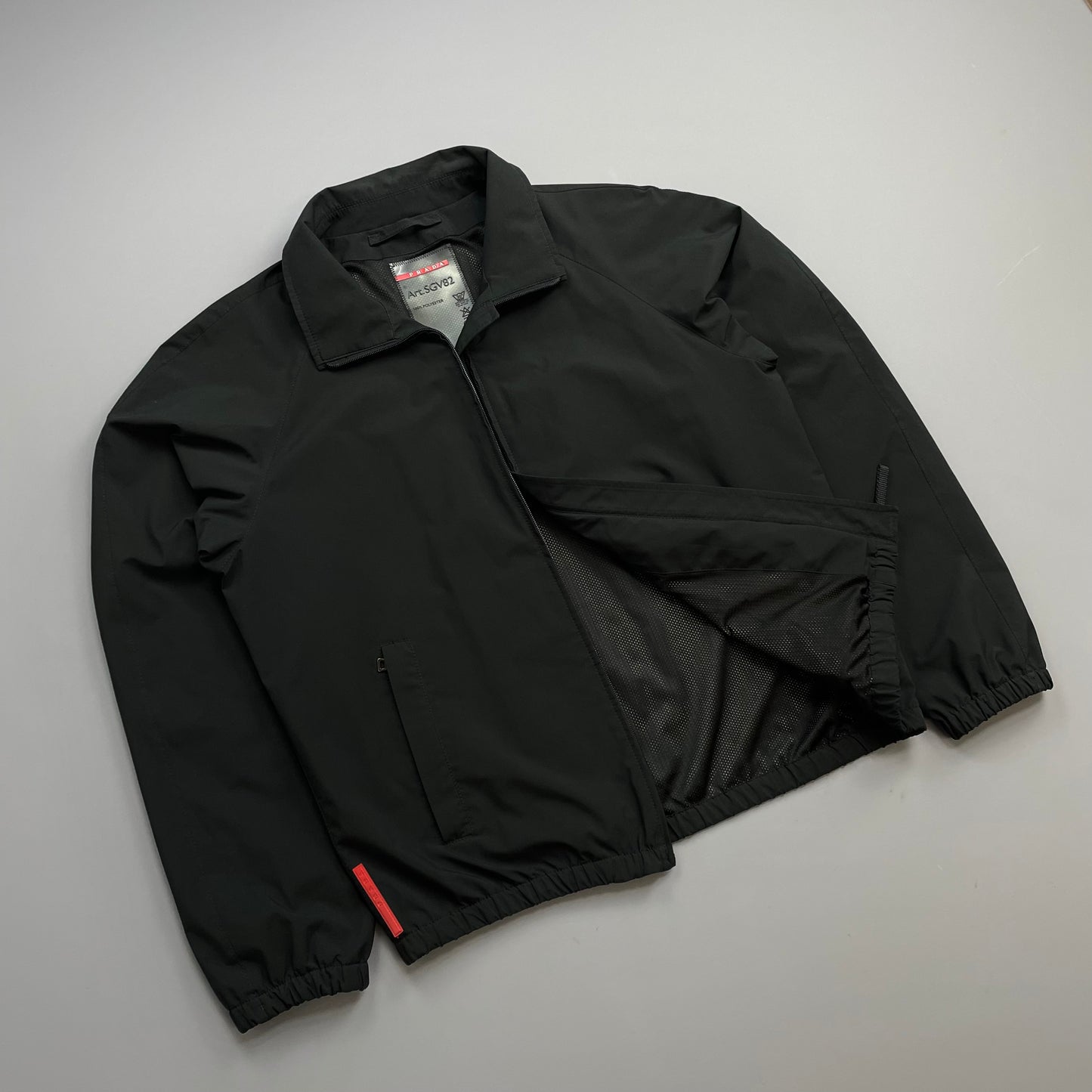 Prada Sport Black 2008 Windstopper Harrington Jacket