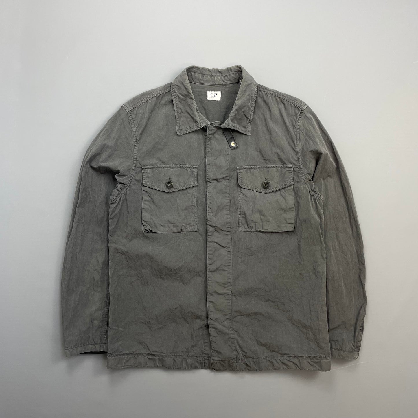 C.P. Company Grey SS10 Cotton/Nylon Lightweight Overshirt Jacket