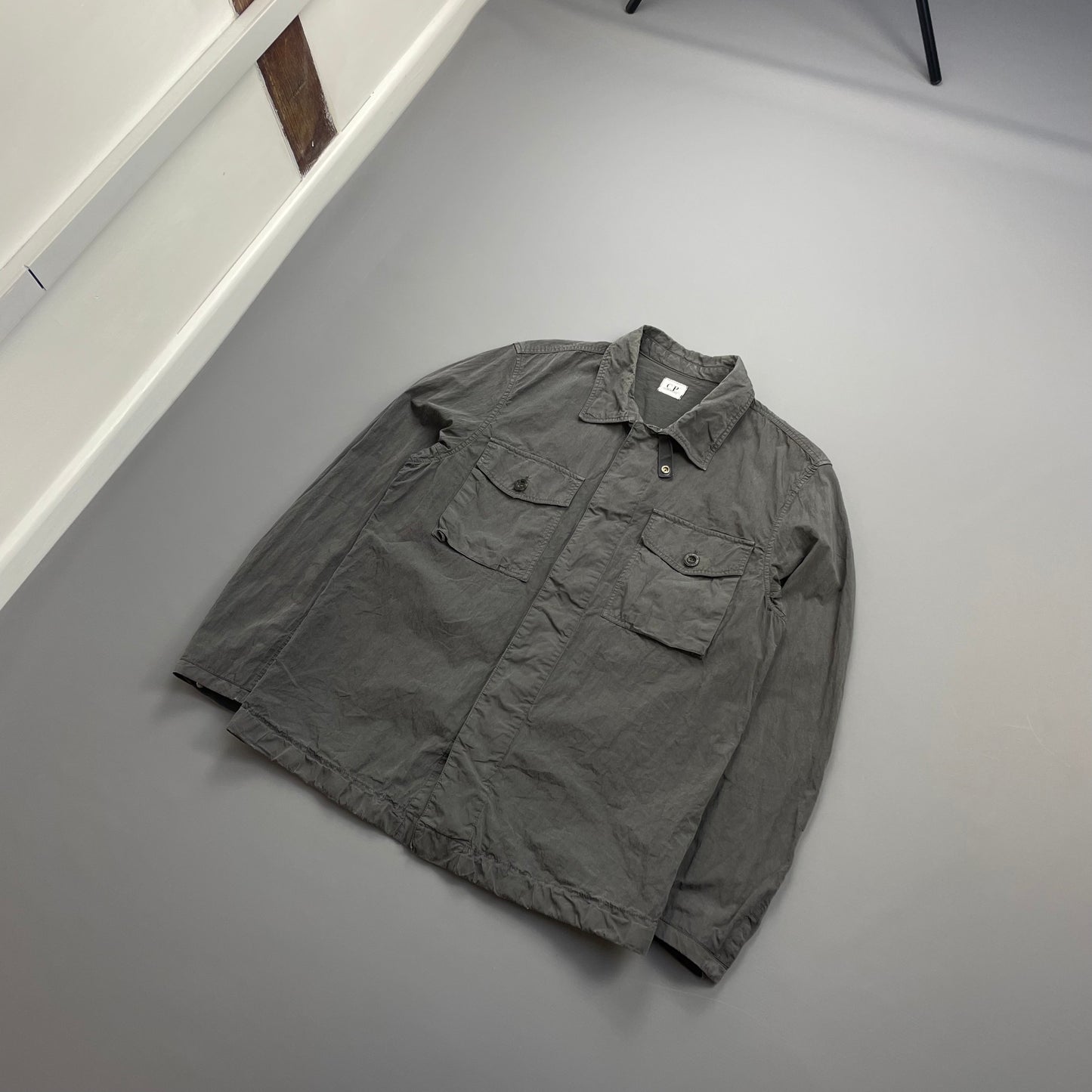 C.P. Company Grey SS10 Cotton/Nylon Lightweight Overshirt Jacket