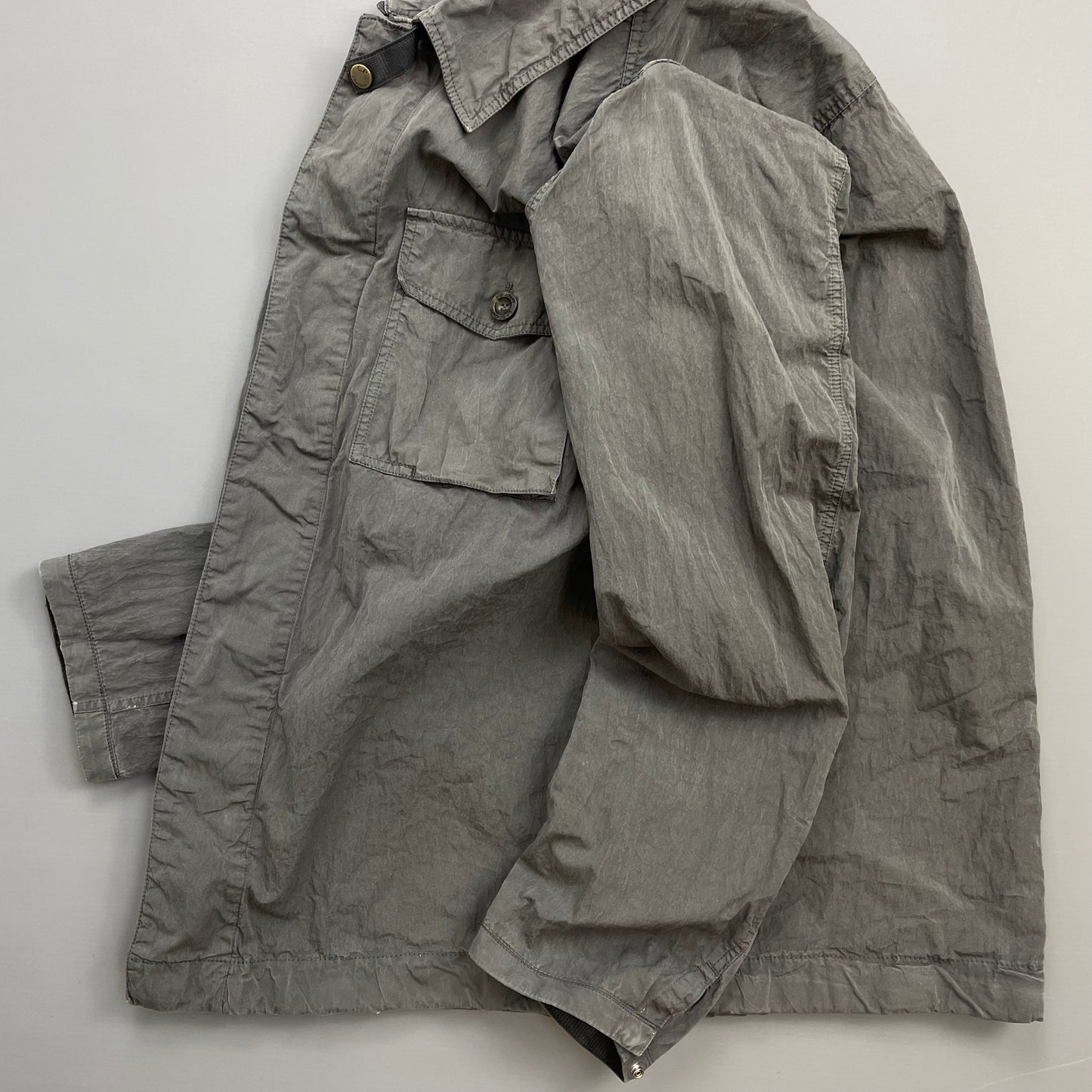 C.P. Company Grey SS10 Cotton/Nylon Lightweight Overshirt Jacket