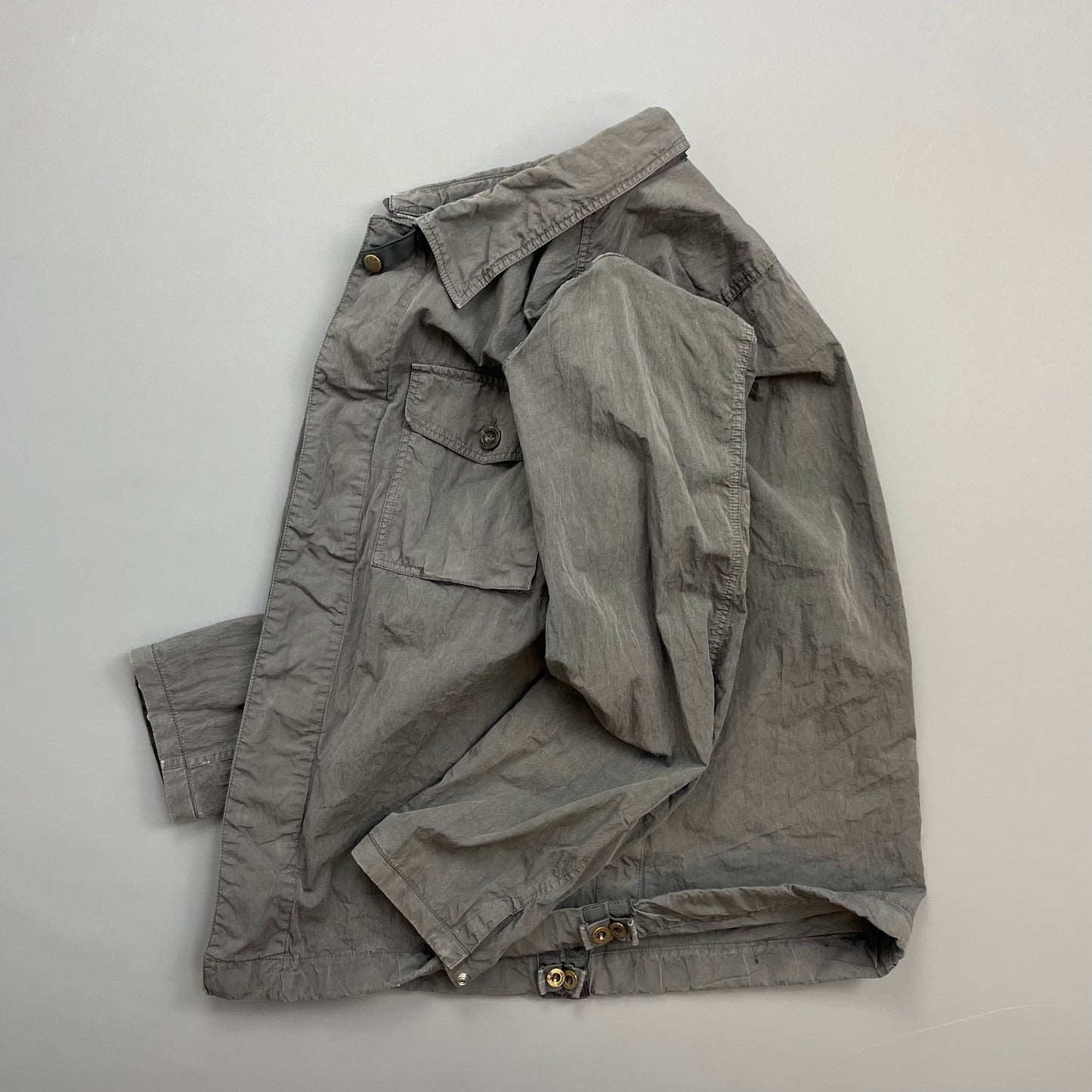 C.P. Company Grey SS10 Cotton/Nylon Lightweight Overshirt Jacket