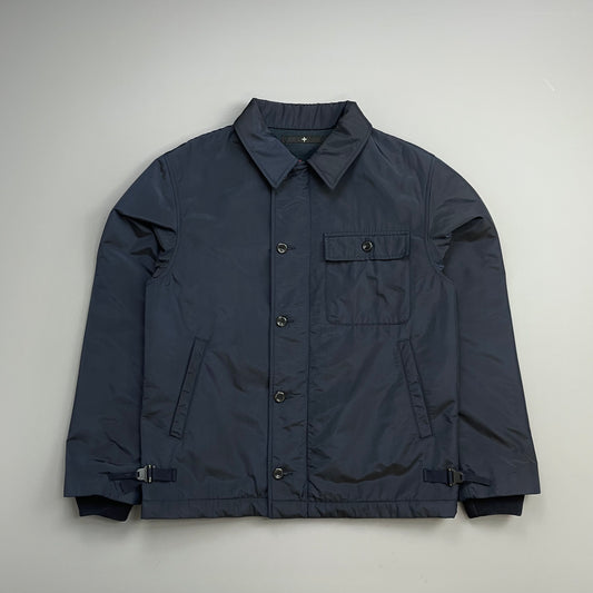 Stone Island Denims Navy AW02 Nylon Padded Harrington Jacket