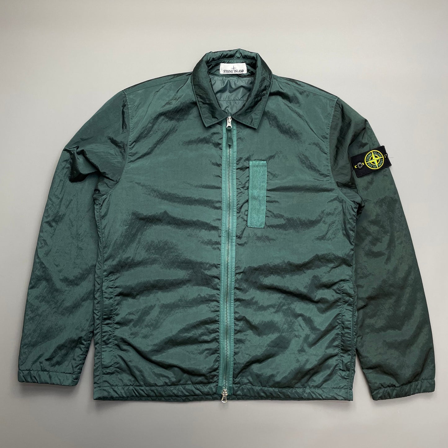 Stone Island Blue Nylon Metal Econyl Primaloft TC Overshirt Jacket AW22 - BNWT