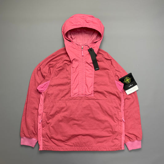 Stone Island Pink Mix Fabric Hype-TC Smock Jacket SS23 - BNWT