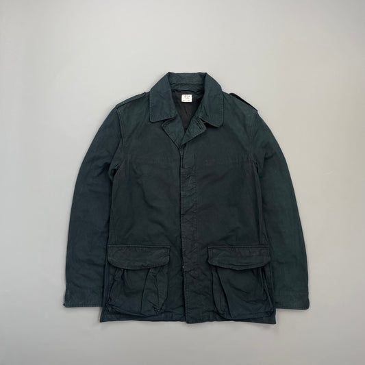 C.P. Company Navy SS02 Minimal Tailored Cotton Field Jacket
