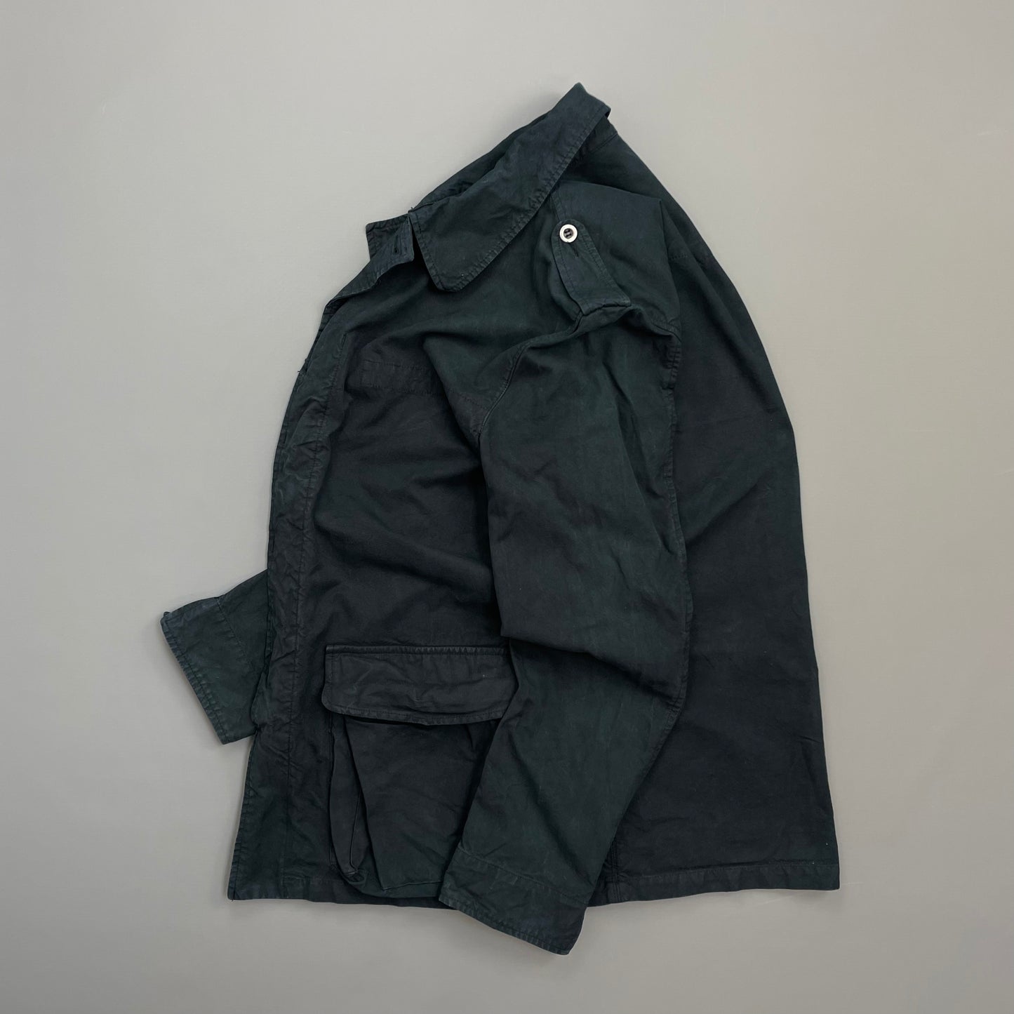 C.P. Company Navy SS02 Minimal Tailored Cotton Field Jacket