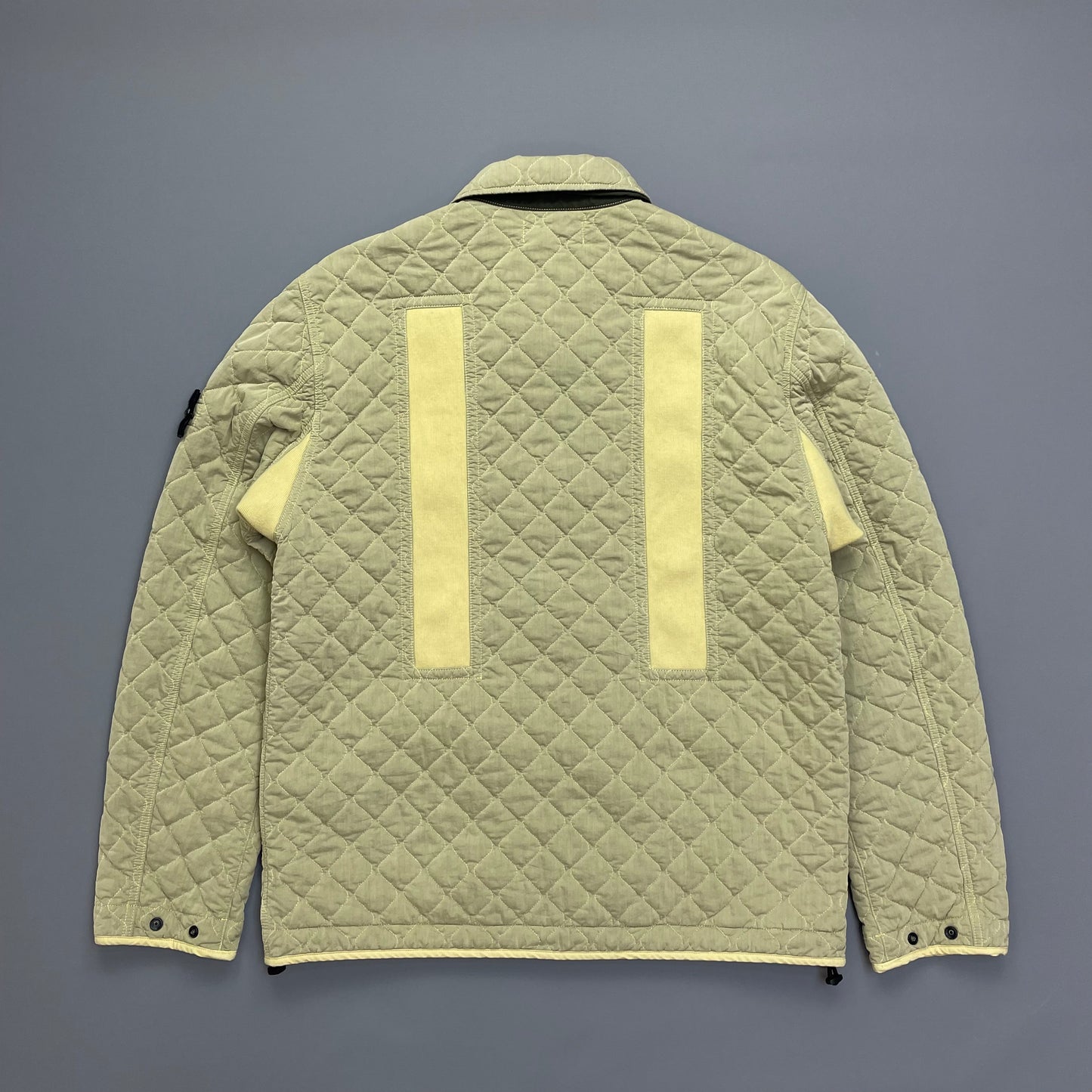 Stone Island Beige 50 Fili Quilted-TC Capo Campionario Jacket AW23