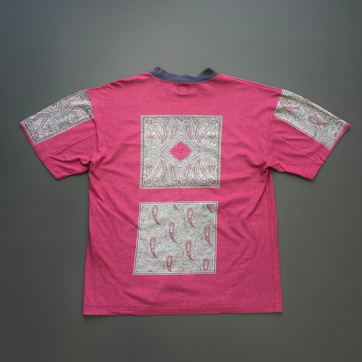 C.P. Company Red 80s Paisley Ideas From Massimo Ostio T-Shirt