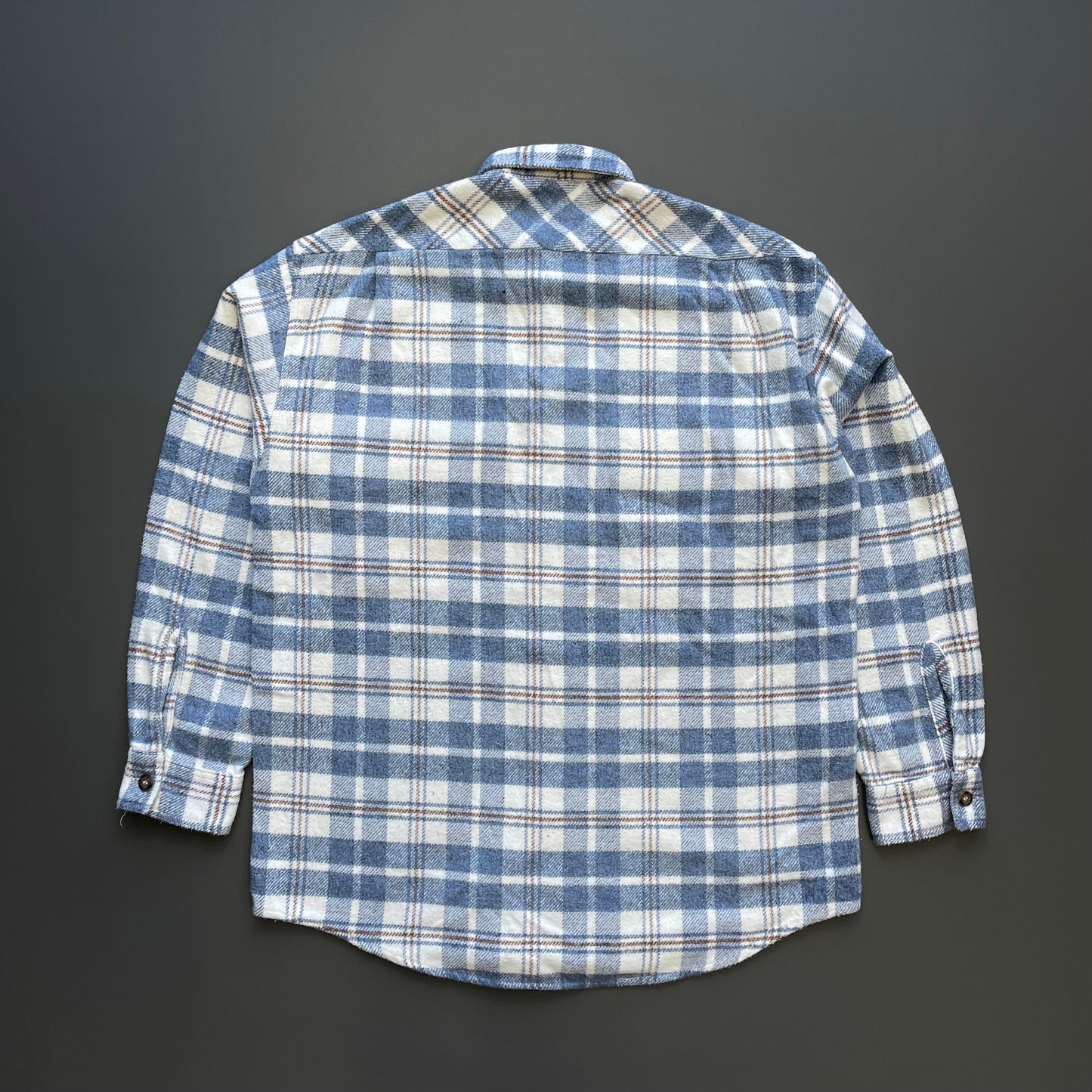 C.P. Company Blue & White 90s Check Flannel Shirt (Undersixteen)