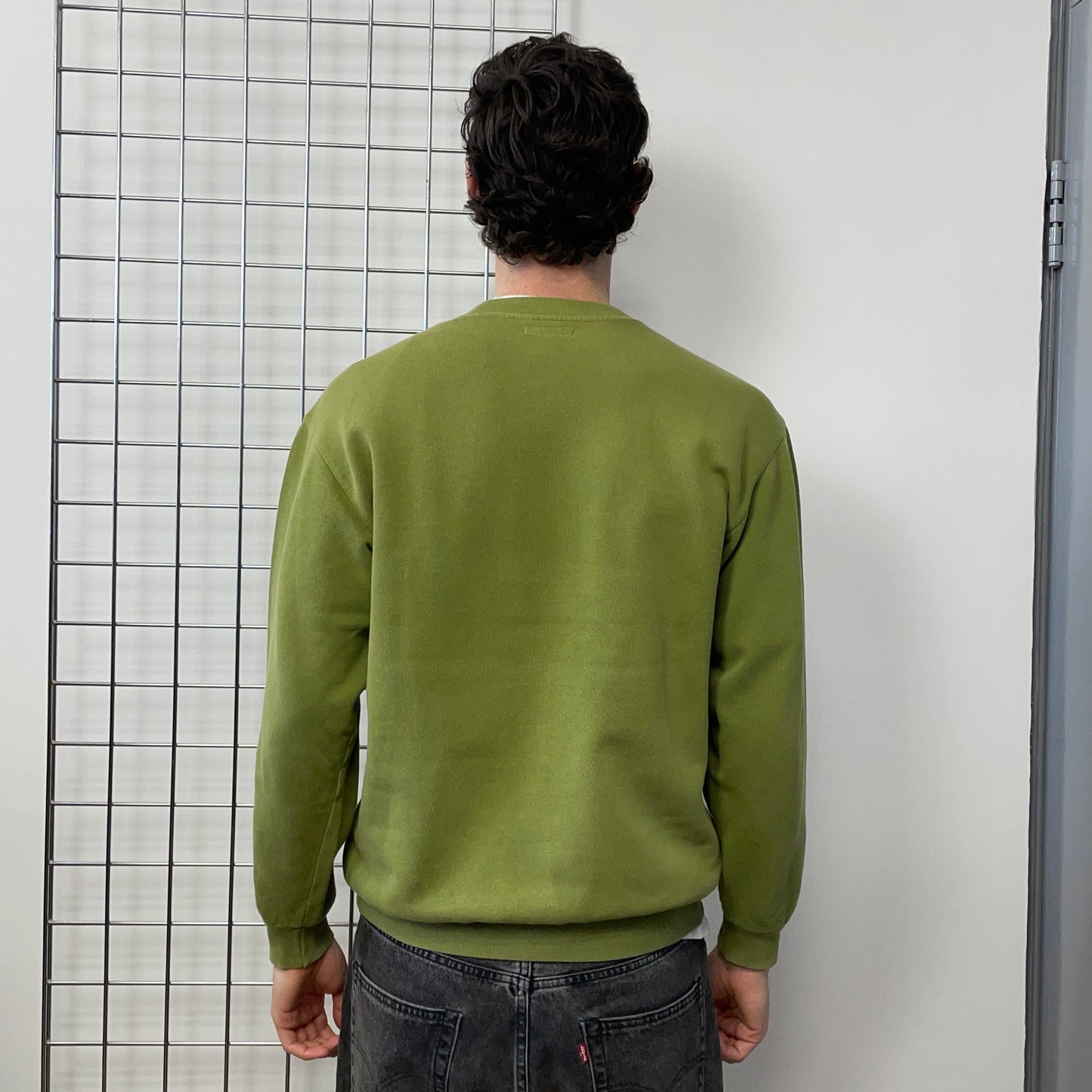 Giorgio Armani Green 90s A.C.T.I.V.E Spellout Sweatshirt (Junior)