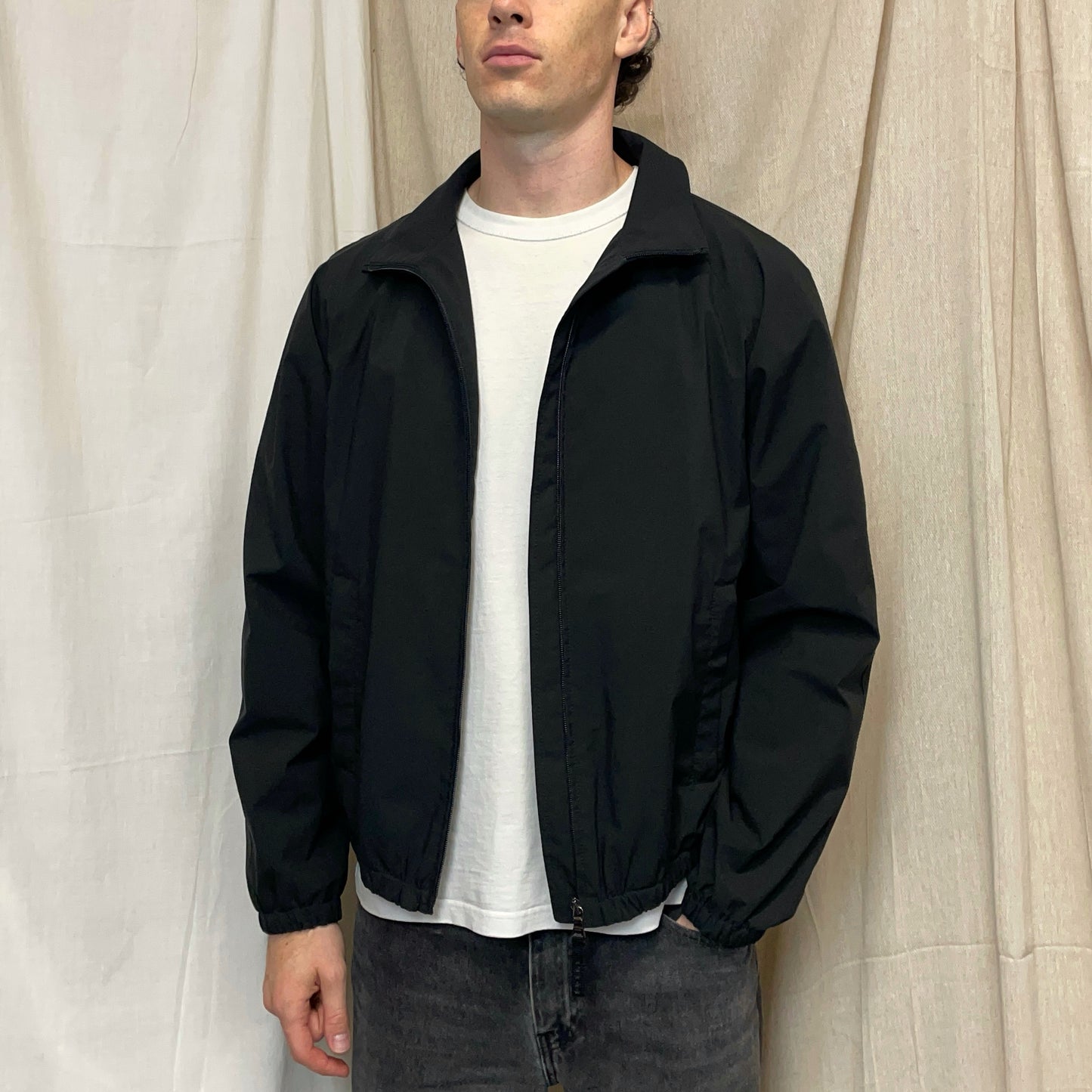 Prada Sport Black 2008 Windstopper Harrington Jacket