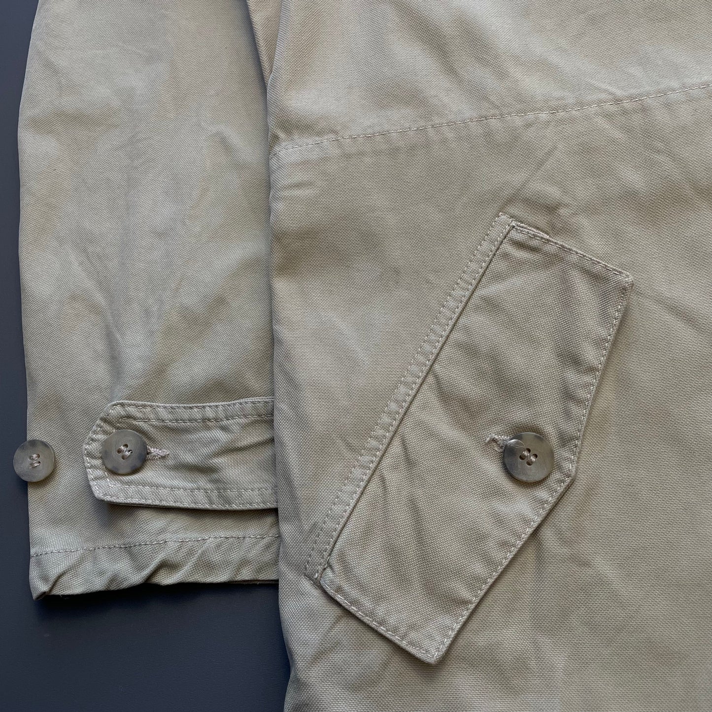 Armani Jeans Beige 90s Cotton Chore Jacket