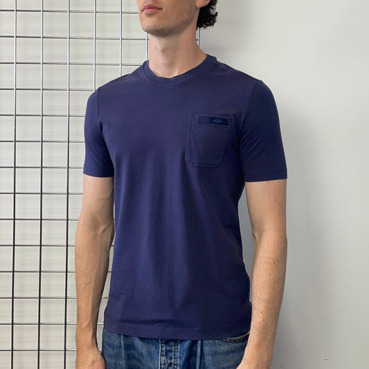 Prada Sport Purple 2008 Pocket T-Shirt