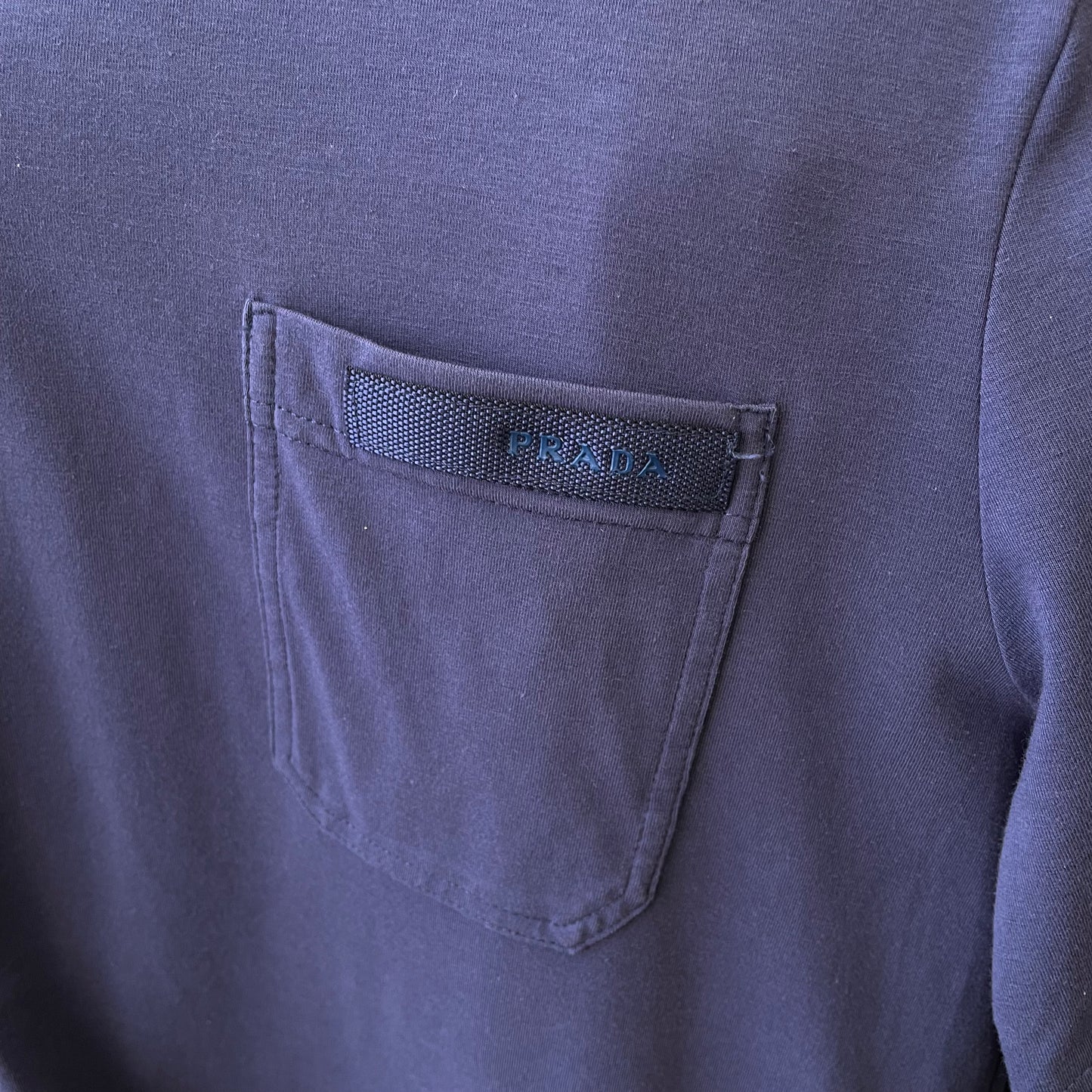 Prada Sport Purple 2008 Pocket T-Shirt