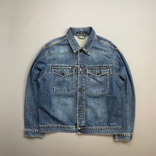 Stone Island Denims Blue AW06 Denim Trucker Jacket