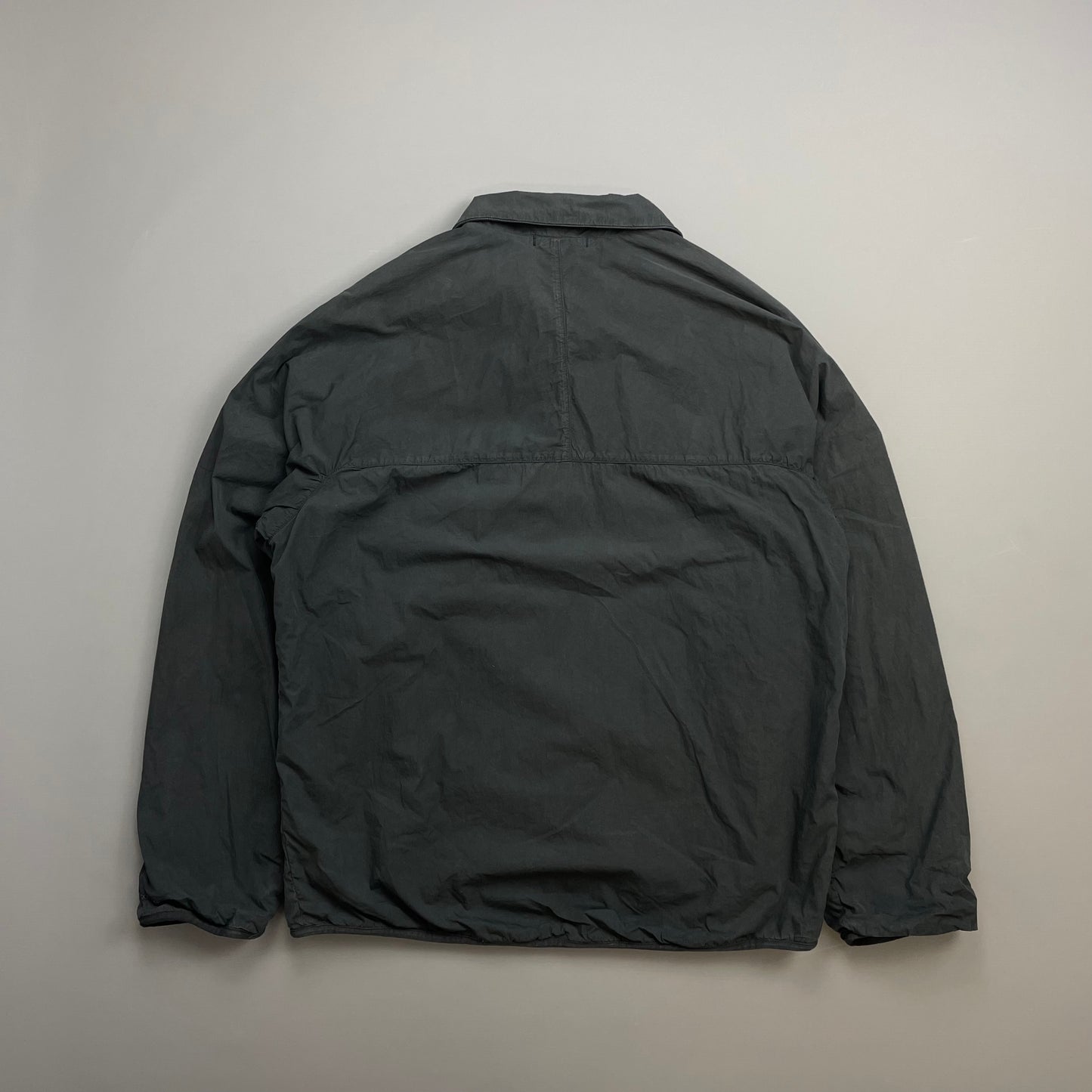 C.P. Company Black/Grey AW04 Cotton & Nylon Lightweight Lined Harrington Jacket