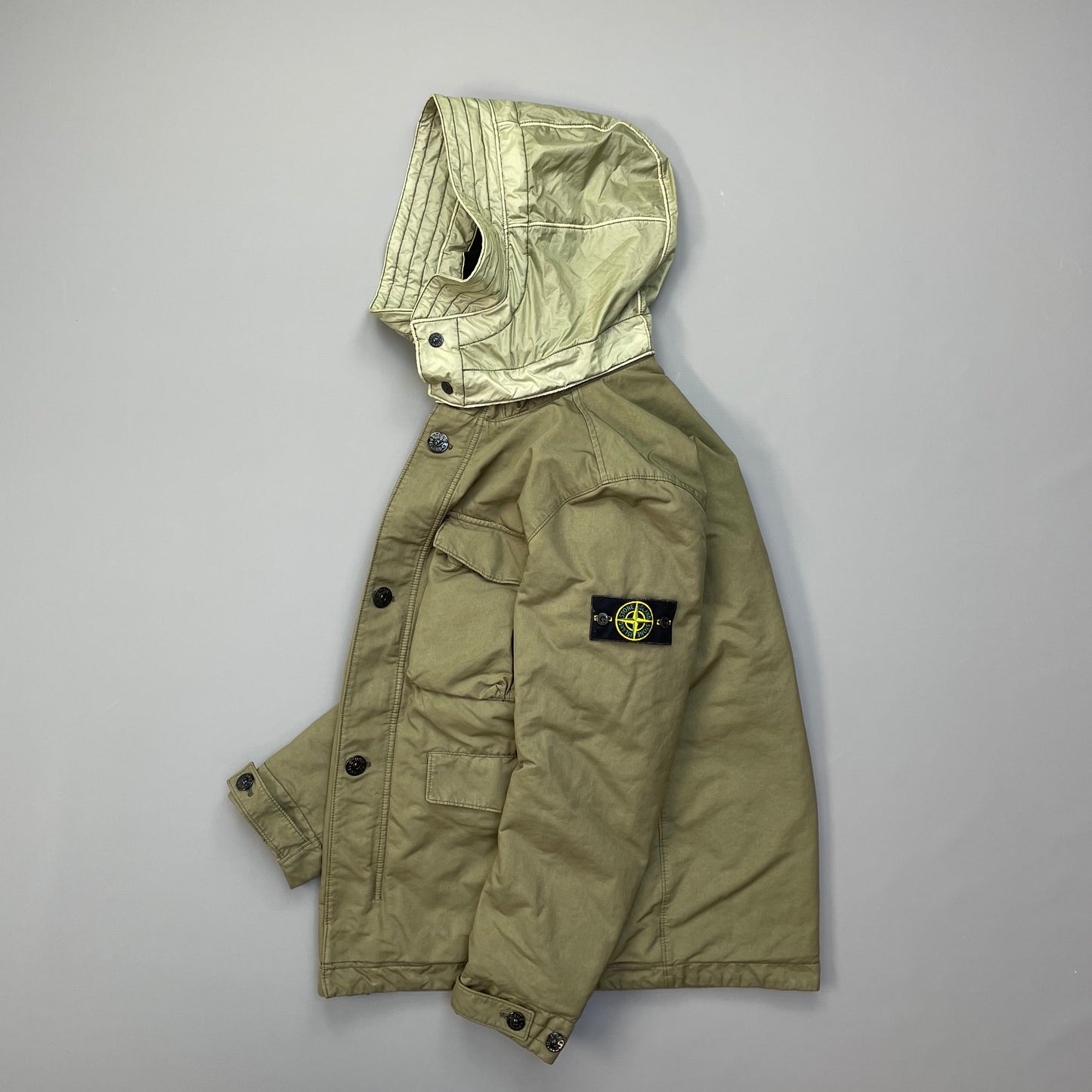 Stone Island Khaki David-TC Primaloft Insulation Field Jacket AW19