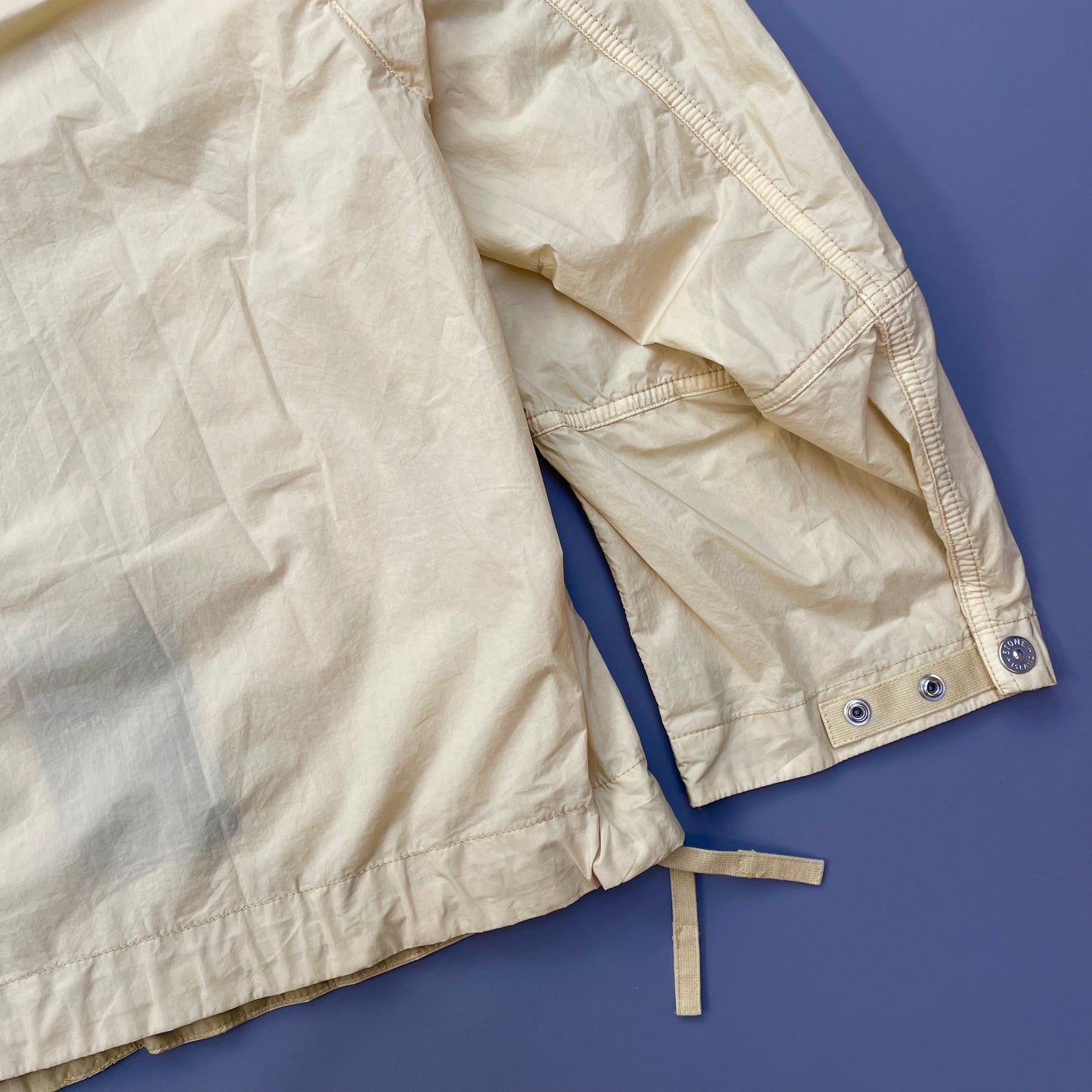Stone Island Cream Shadow Project HD Pelleovo Cotton-TC Lightweight Jacket SS22