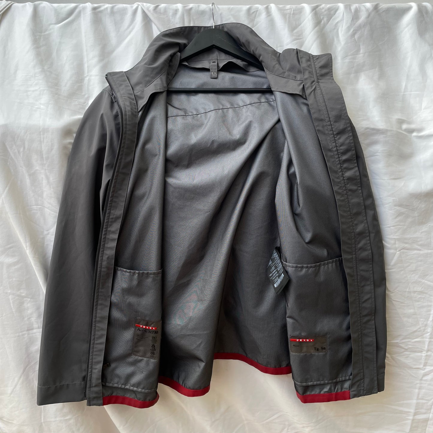 Prada Sport Grey 2016 Technical Jacket