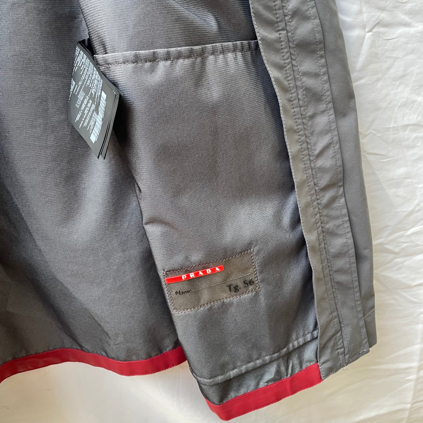 Prada Sport Grey 2016 Technical Jacket
