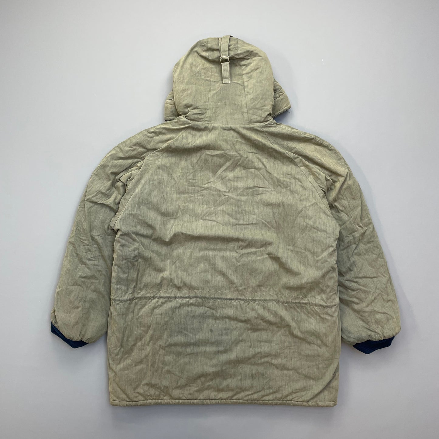 C.P. Company Khaki Vintage 1986 'Ideas from Massimo Osti' Reversible Khaki Park Coat
