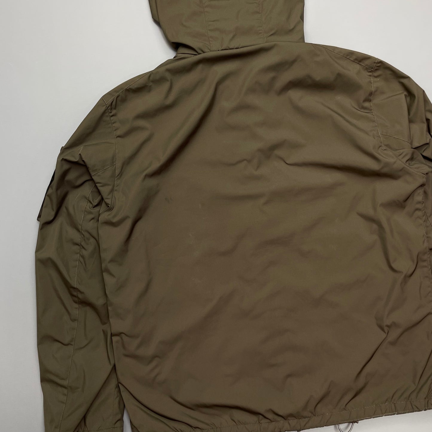 Prada Sport Brown Nylon Hooded 2008 Jacket