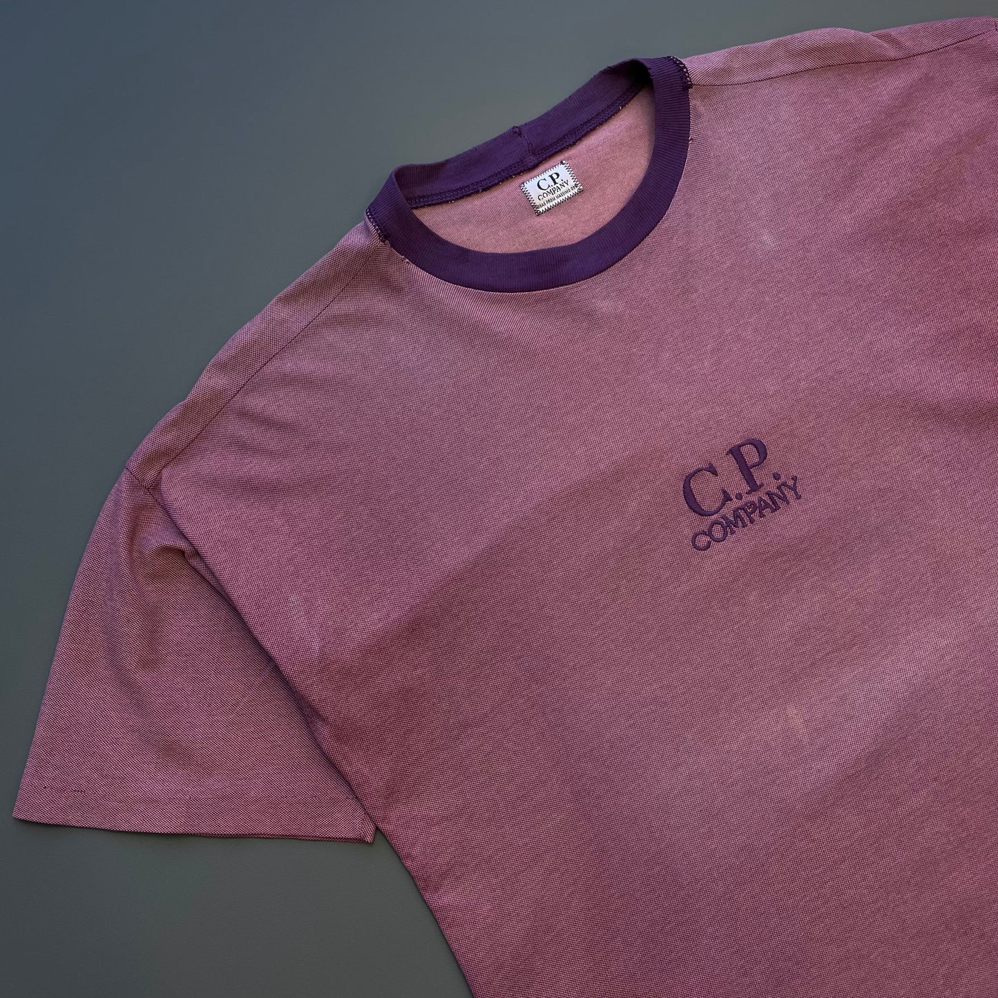 C.P. Company Purple 80s Ideas From Massimo Osti Spellout T-Shirt