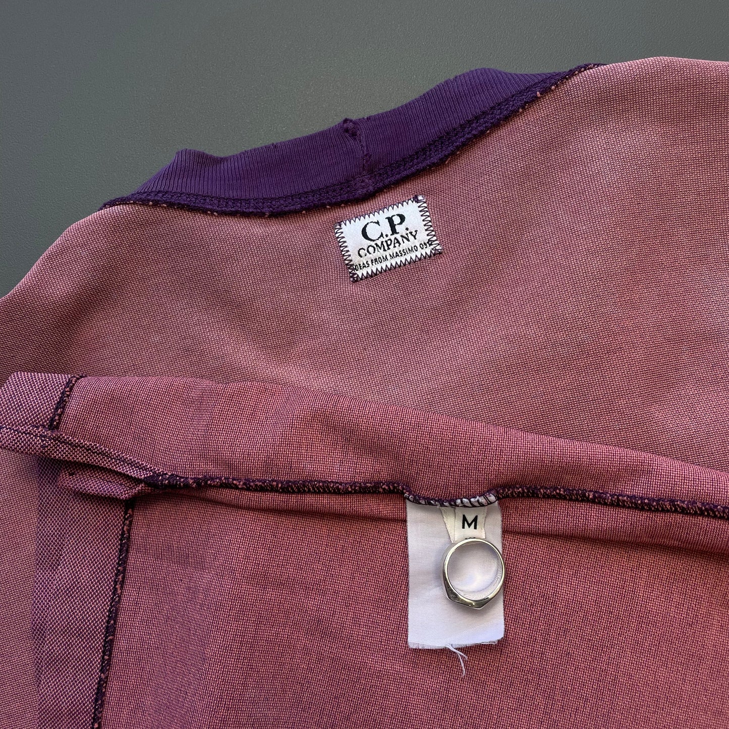 C.P. Company Purple 80s Ideas From Massimo Osti Spellout T-Shirt