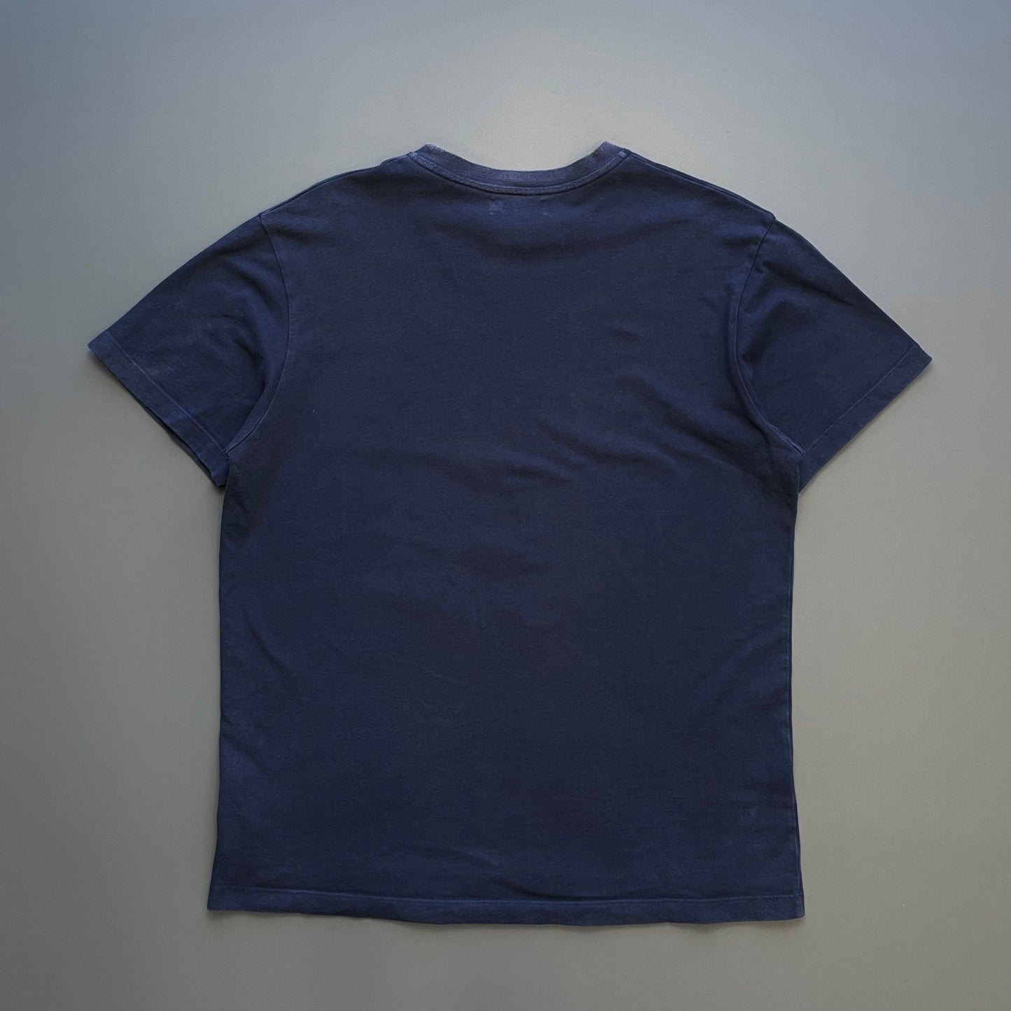 Emporio Jeans Navy 00s ' AJ' Spellout Tee