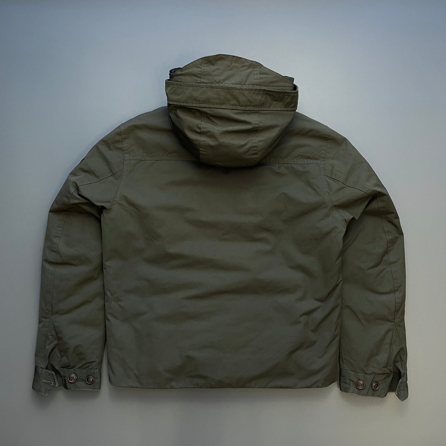 C.P. Company Khaki Green Down-Padded Hooded Jacket